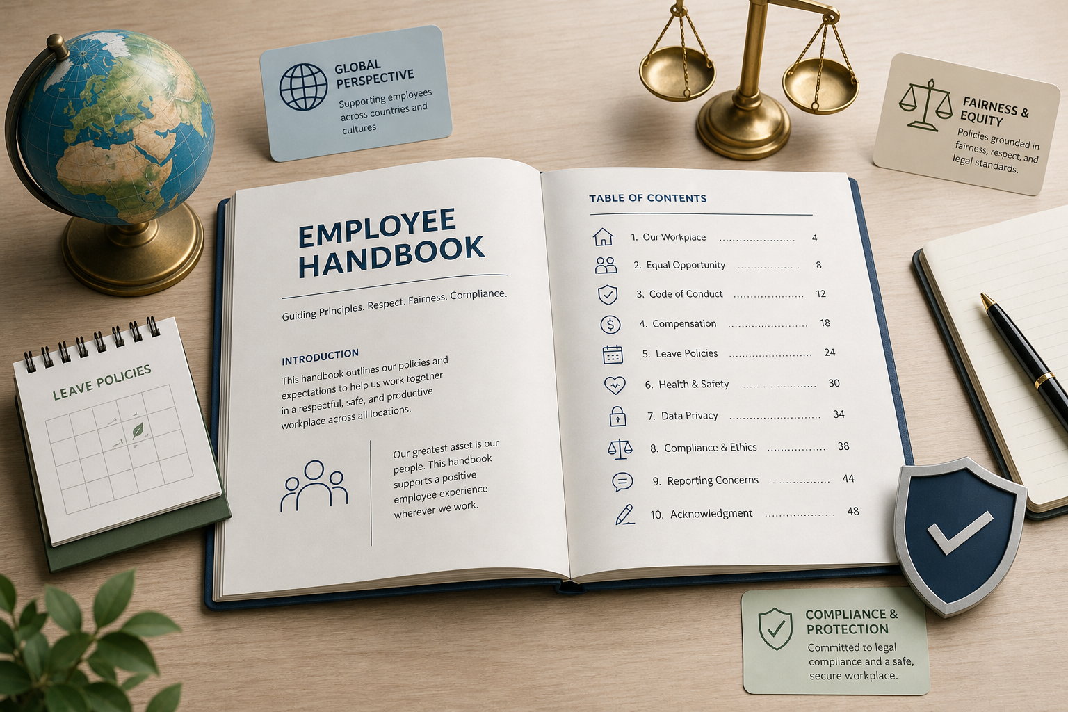 What every staff employee handbook must contain, and what most miss